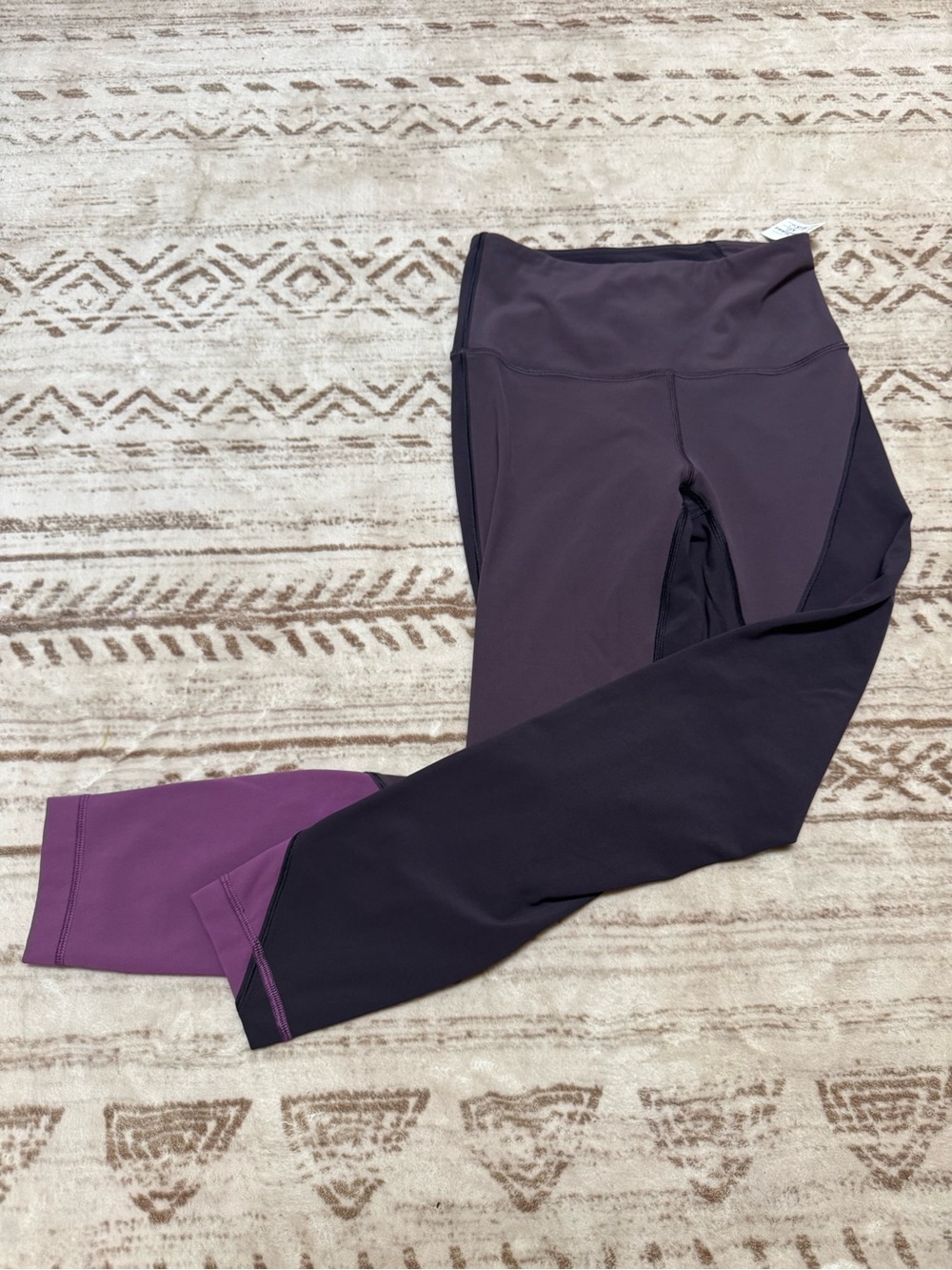 lululemon athletica Two-Tone Purple  Leggings